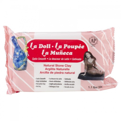 La Doll Satin Smooth Natural Stone Modeling Clay